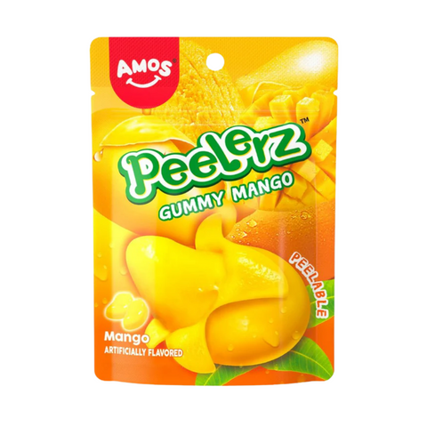 Amos Peelerz Gummy Candy - Mango