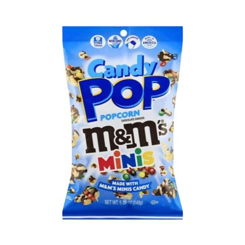 Pop corn M&M's