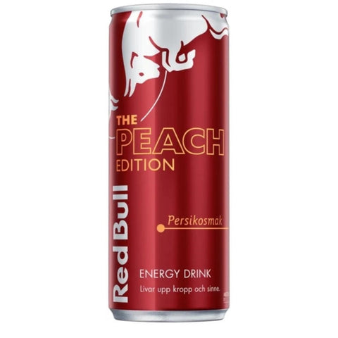Red Bull peach