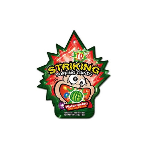 Striking Popping Candy Pastèque