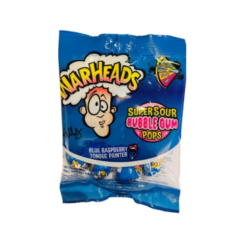 Warheads sucettes sachets bleu