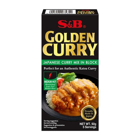 S&B Golden Curry moyennement piquant