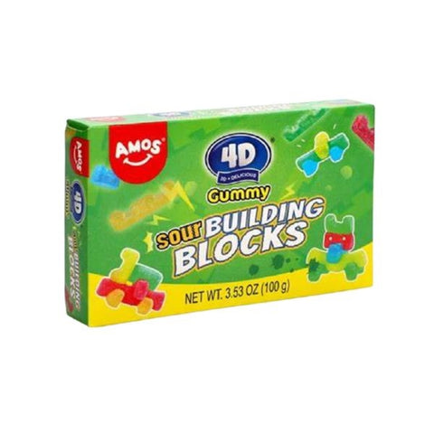 Amos 4D Gummy Sour Building Blocks