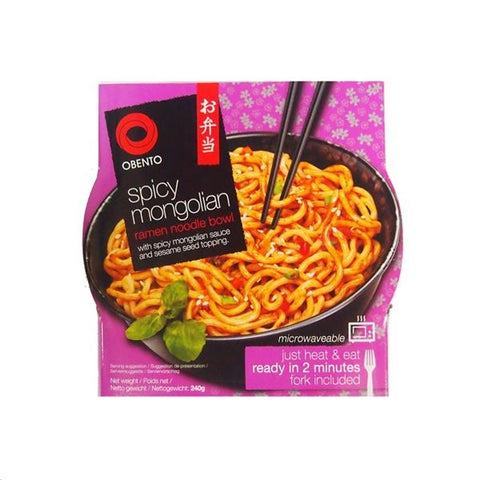 Obento Spicy Mongolian Ramen Noodles