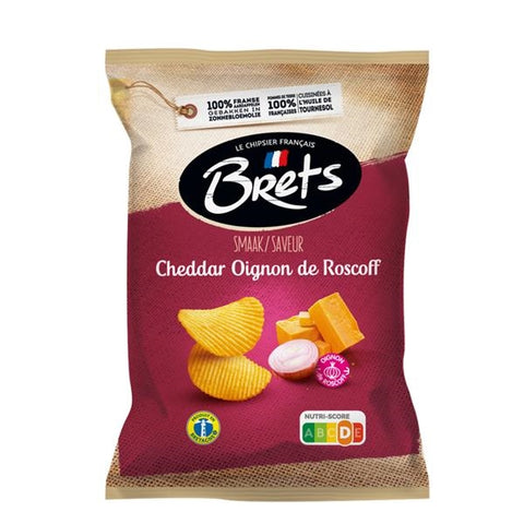 Brets cheddar & oignons de Roscoff