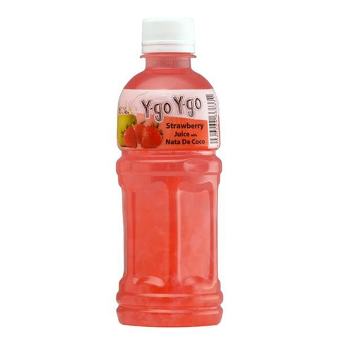 Y-go Y-go Strawberry Juice with Nata De Coco