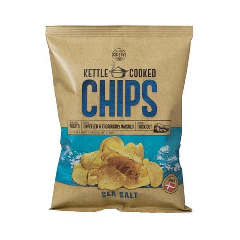Kettle cooked chips Seasalt