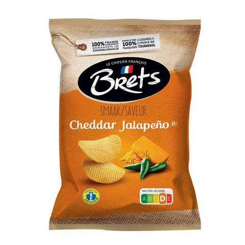 Chips Brets cheddar jalapeño