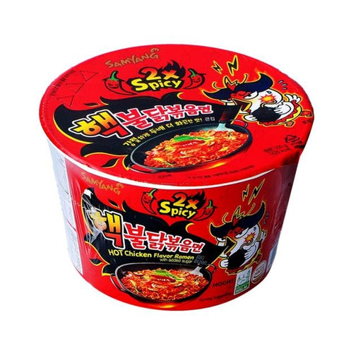 Samyang bowl noodle 2x spicy & hot chicken