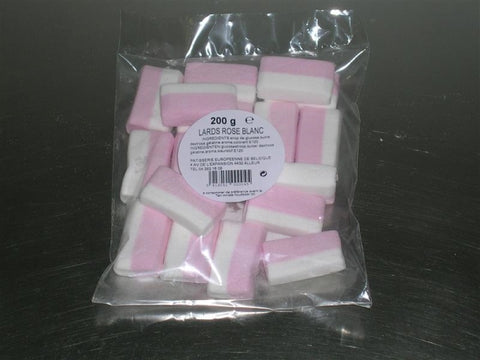 Lards rose & blanc 200 gr