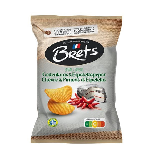 Brets chèvre & piment d'espelette