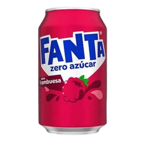 Fanta Framboise zero