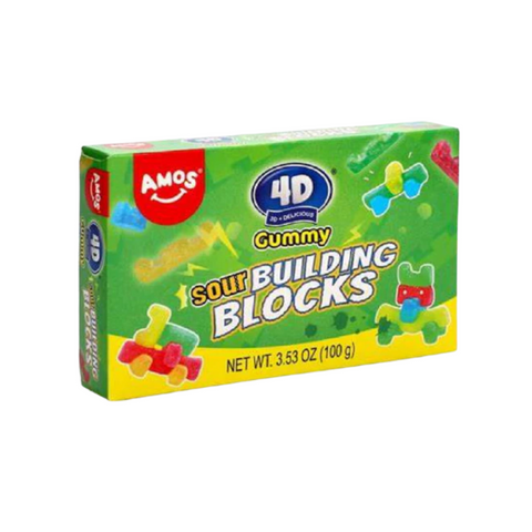 Amos 4D Gummy Sour Building Blocks