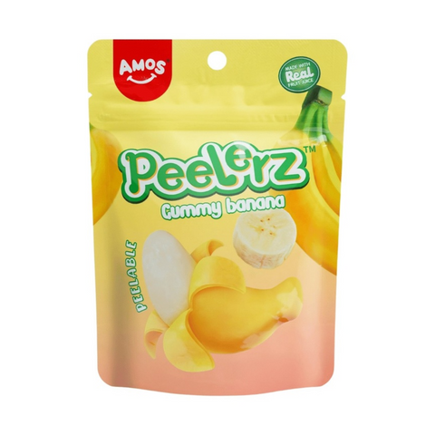 Amos Peelerz Gummy Candy - Banana