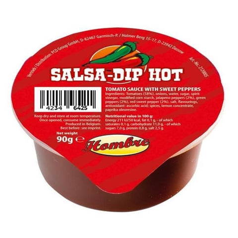 Hombre Salsa Dip hot Portion